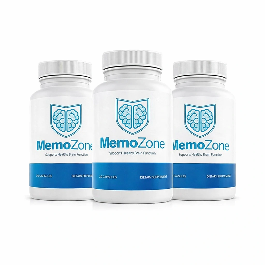 Memozone  Brain Support Supplement Bottle